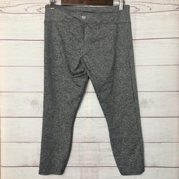 Forever 21 Grey Crop Athletic Pants L - Picture 2 of 3